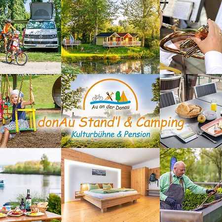 Camping & Pension Au An Der Donau Exterior foto