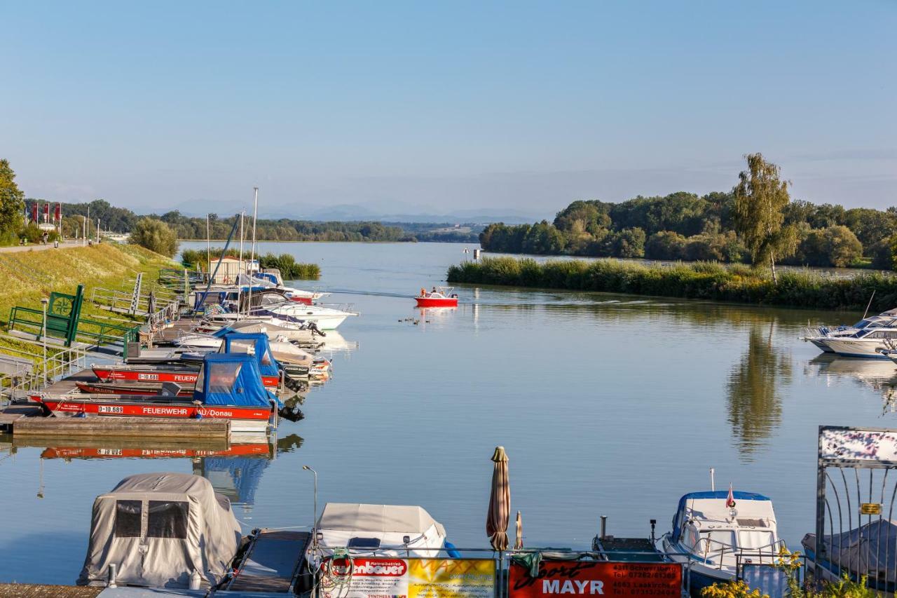 Camping & Pension Au An Der Donau Exterior foto