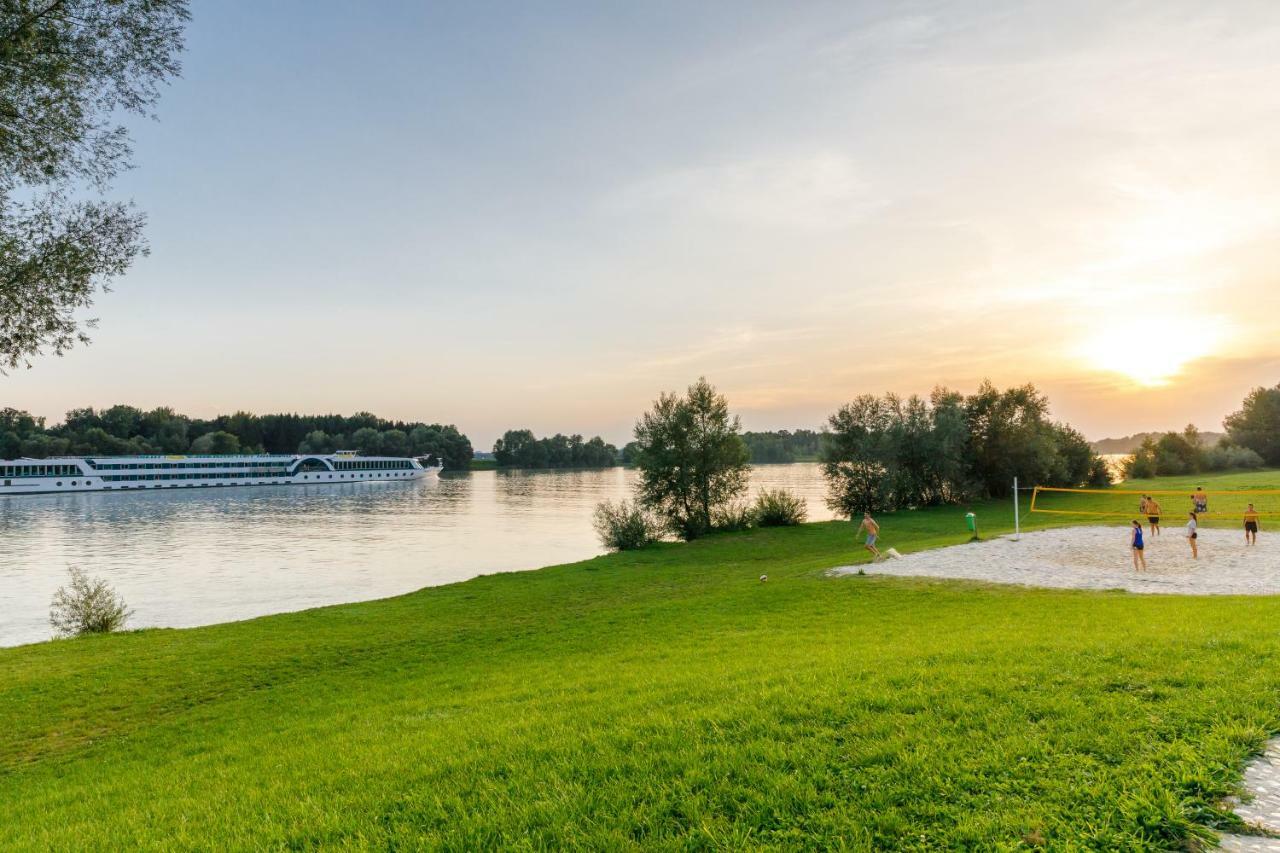 Camping & Pension Au An Der Donau Exterior foto